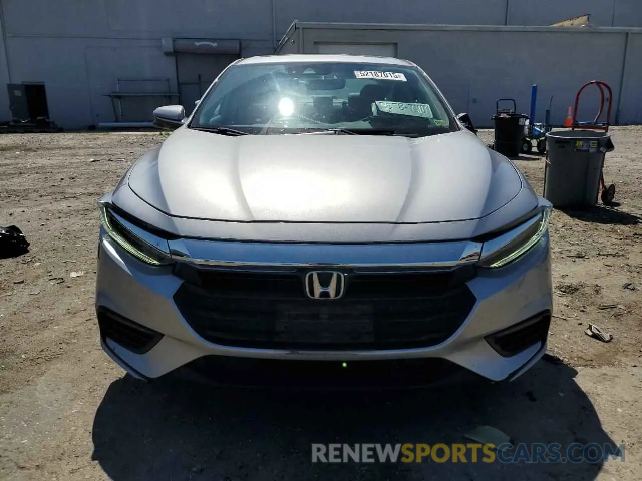 5 fotografías del automóvil dañado 19XZE4F95KE022706 HONDA INSIGHT 2019