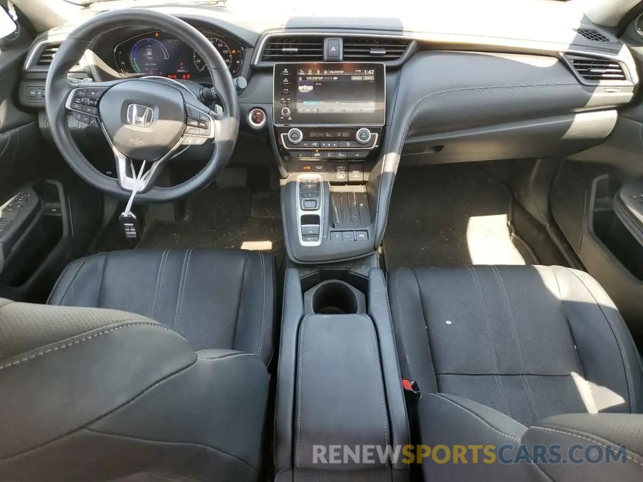 8 fotografías del automóvil dañado 19XZE4F95KE022706 HONDA INSIGHT 2019