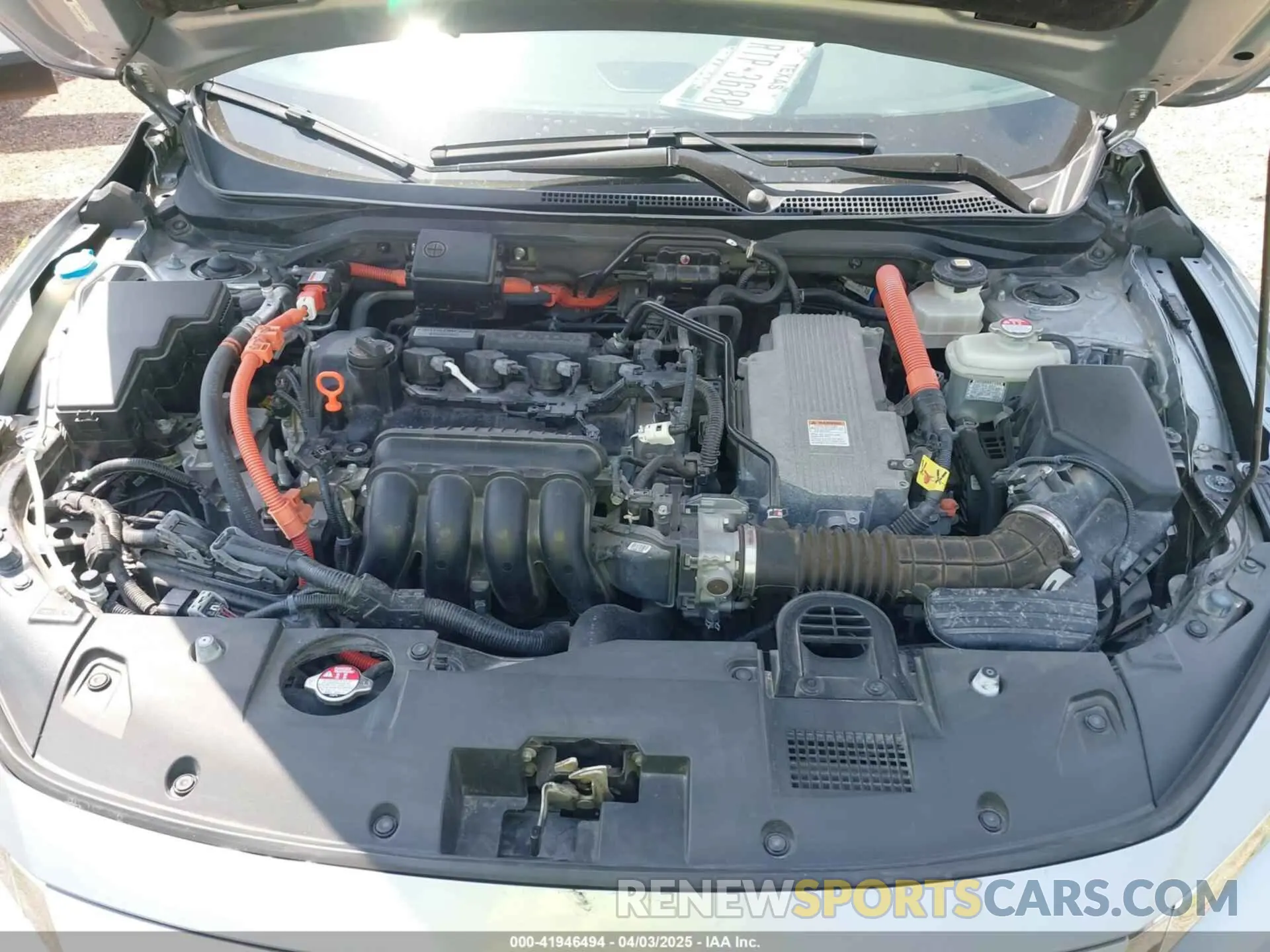 10 fotografías del automóvil dañado 19XZE4F96KE007485 HONDA INSIGHT 2019