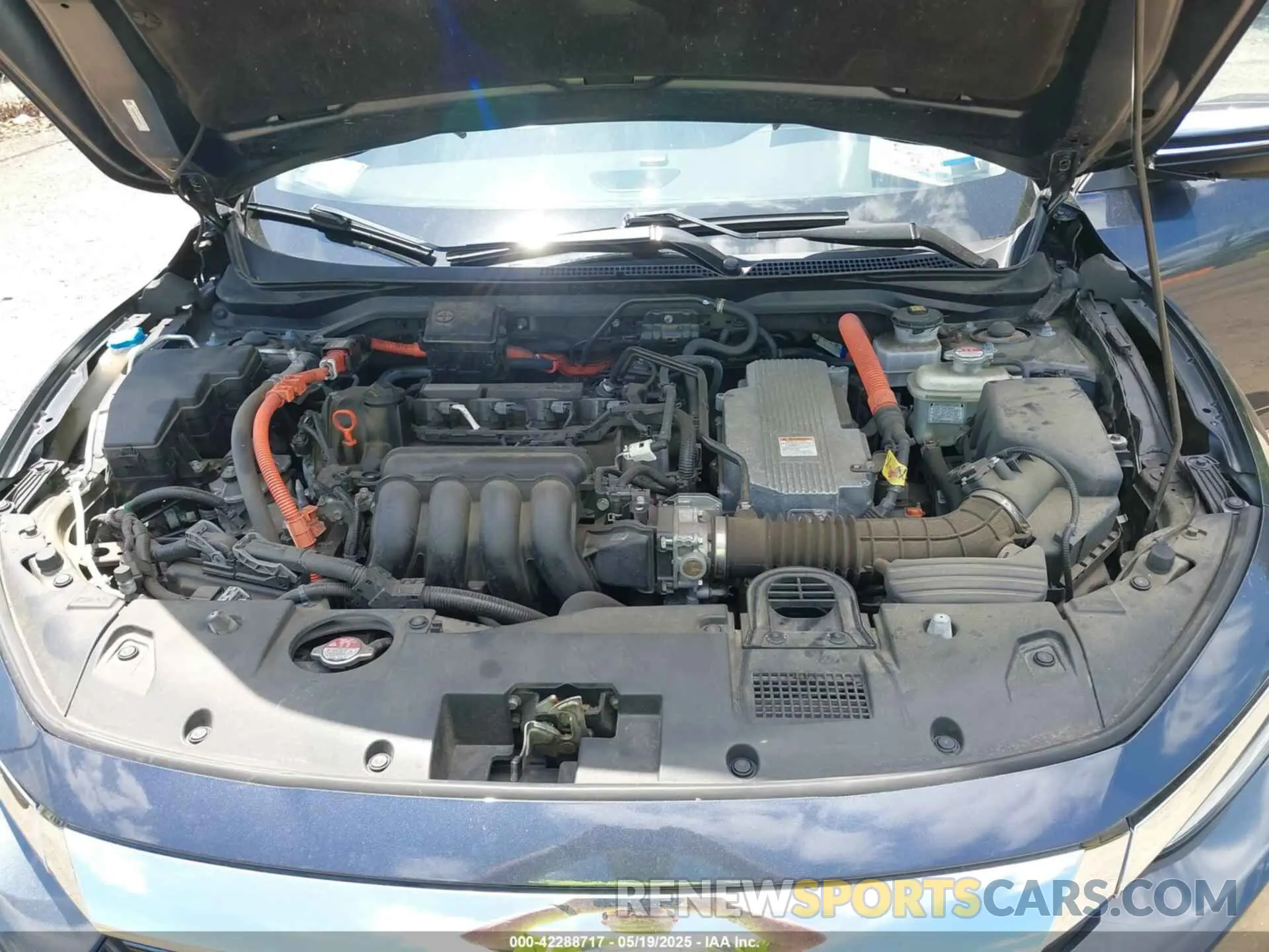 10 fotografías del automóvil dañado 19XZE4F97KE002473 HONDA INSIGHT 2019
