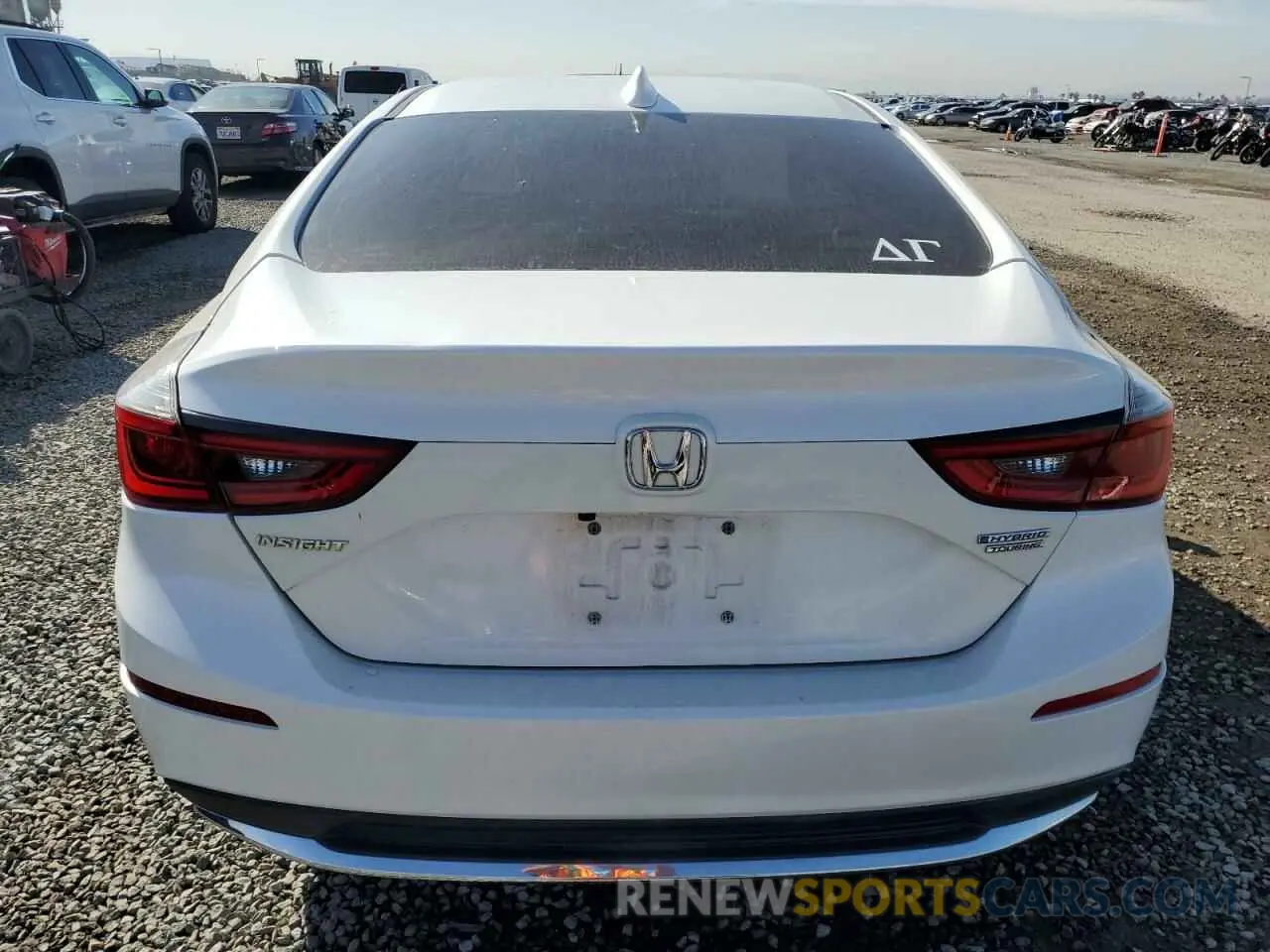 6 fotografías del automóvil dañado 19XZE4F97KE007768 HONDA INSIGHT 2019