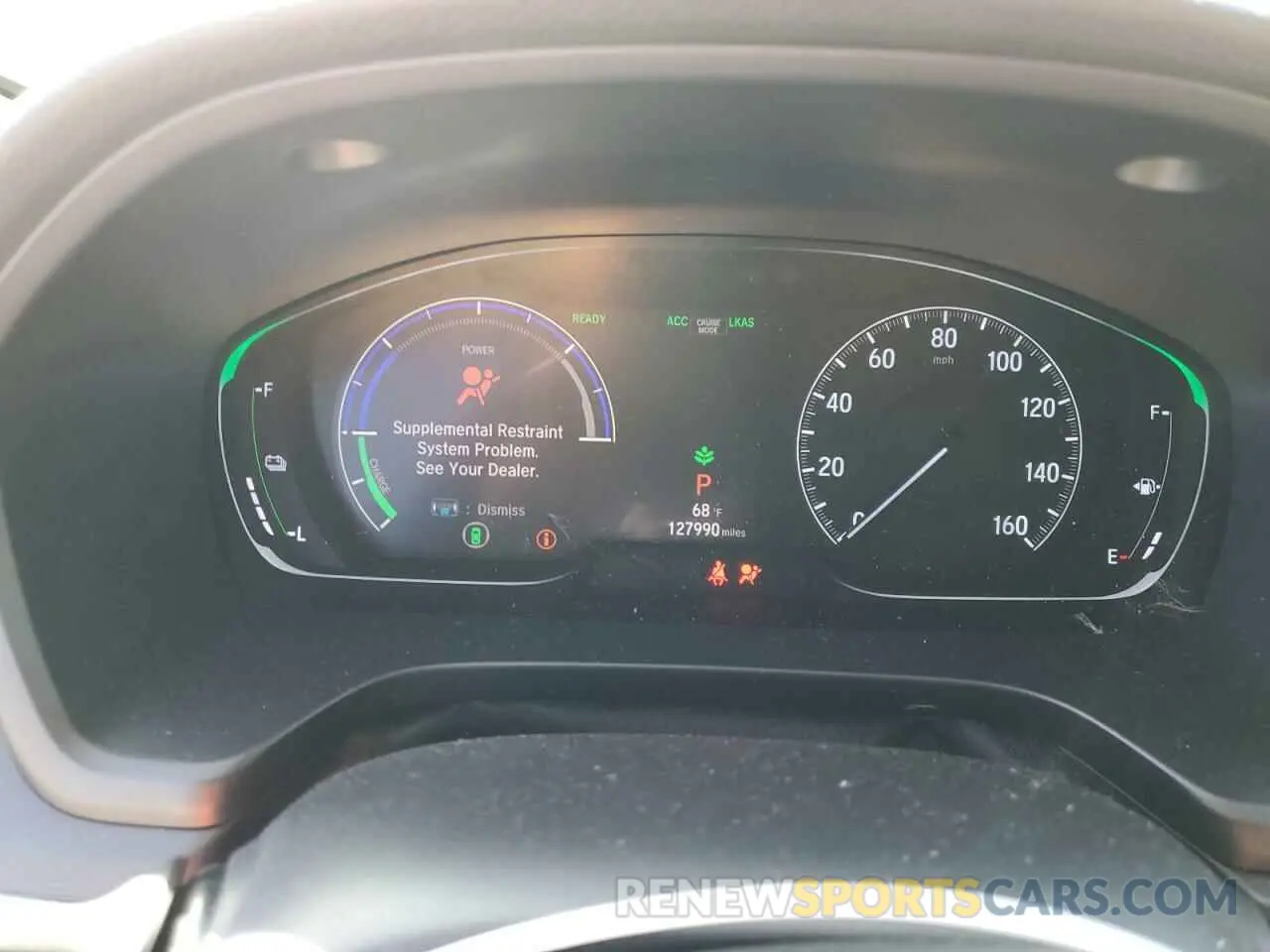 9 fotografías del automóvil dañado 19XZE4F97KE007768 HONDA INSIGHT 2019