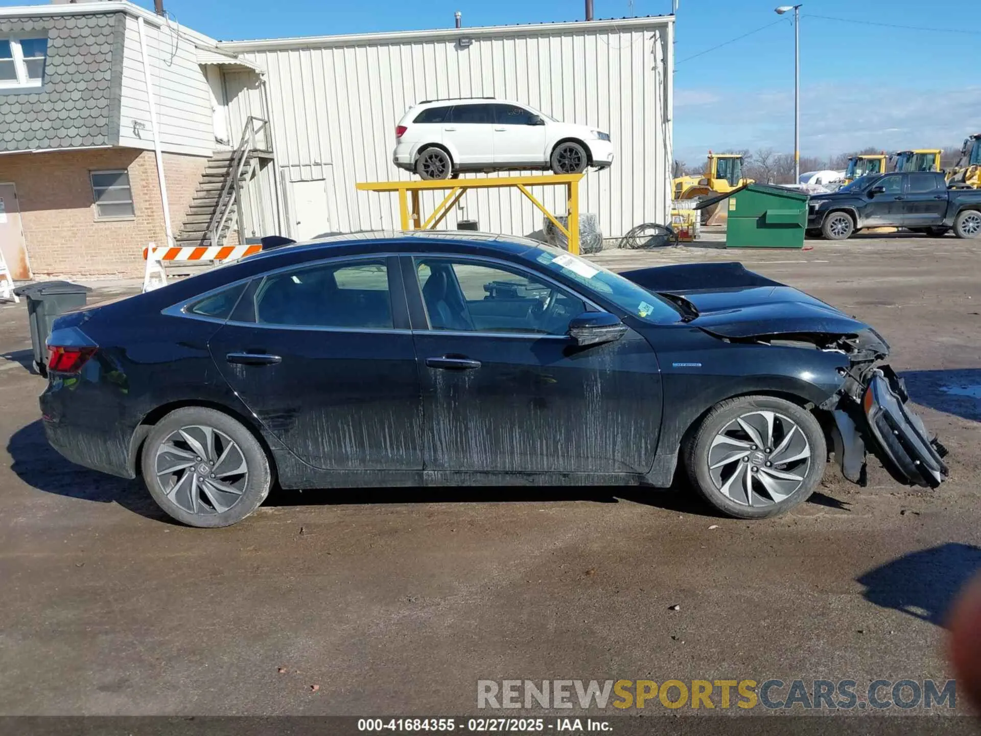 14 fotografías del automóvil dañado 19XZE4F97KE019824 HONDA INSIGHT 2019