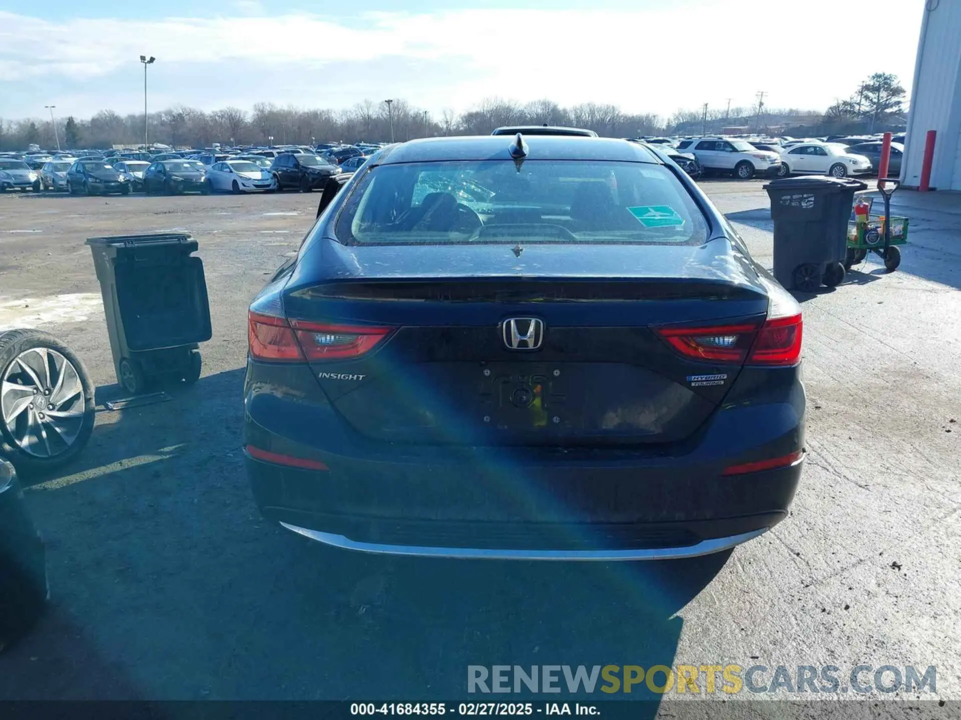 17 fotografías del automóvil dañado 19XZE4F97KE019824 HONDA INSIGHT 2019
