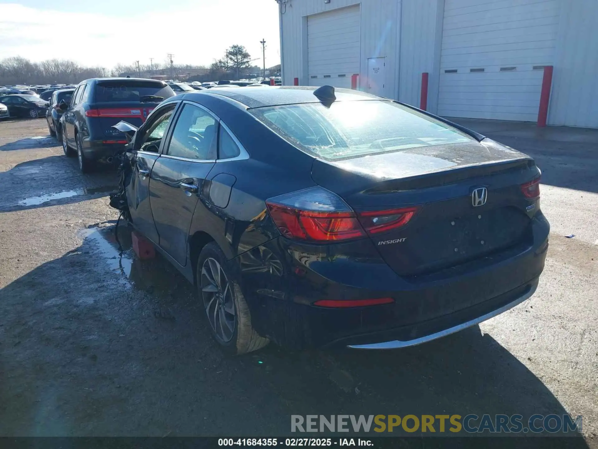 3 fotografías del automóvil dañado 19XZE4F97KE019824 HONDA INSIGHT 2019