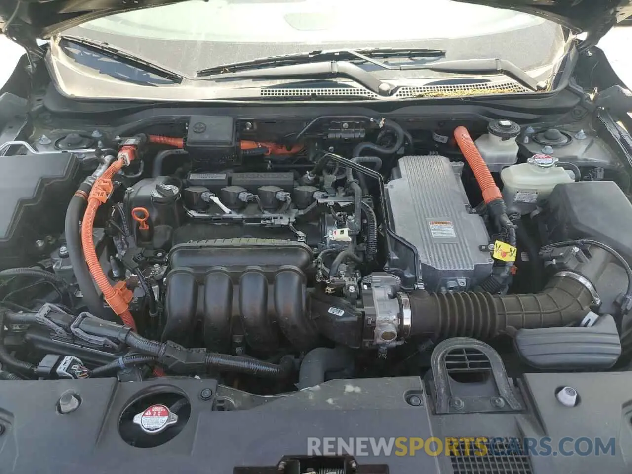 11 fotografías del automóvil dañado 19XZE4F97KE019841 HONDA INSIGHT 2019