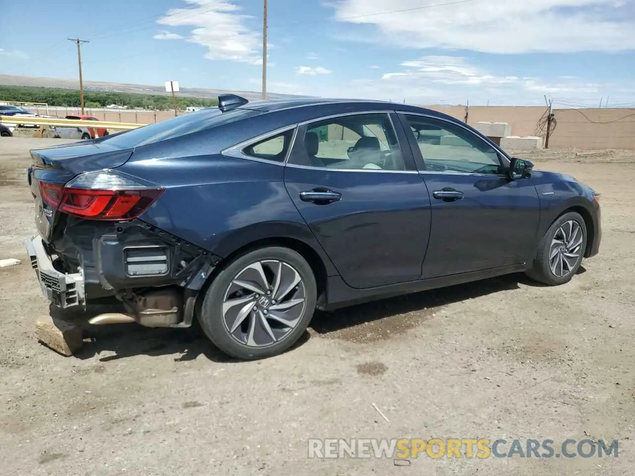 3 fotografías del automóvil dañado 19XZE4F98KE000621 HONDA INSIGHT 2019