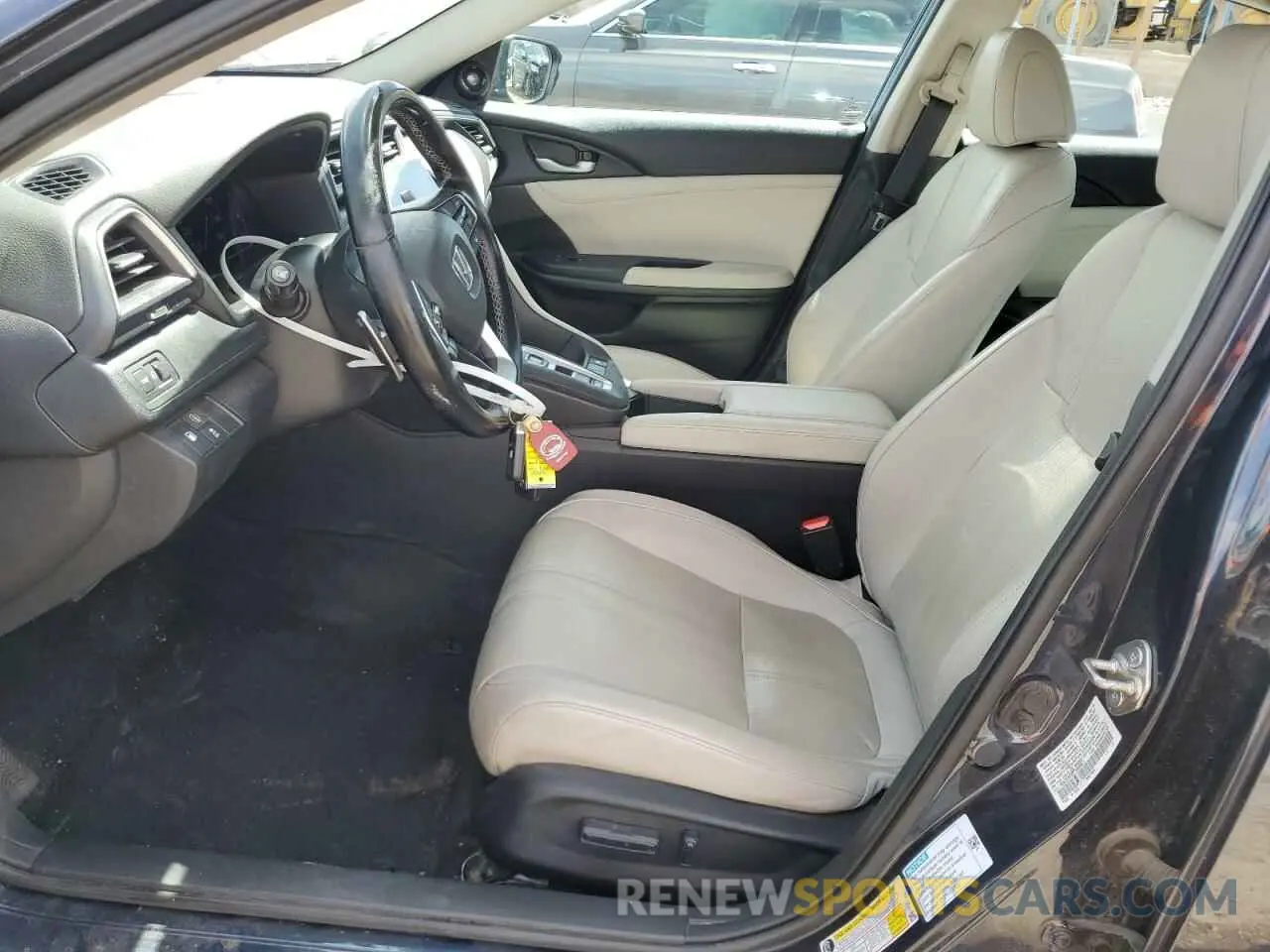 7 fotografías del automóvil dañado 19XZE4F98KE000621 HONDA INSIGHT 2019