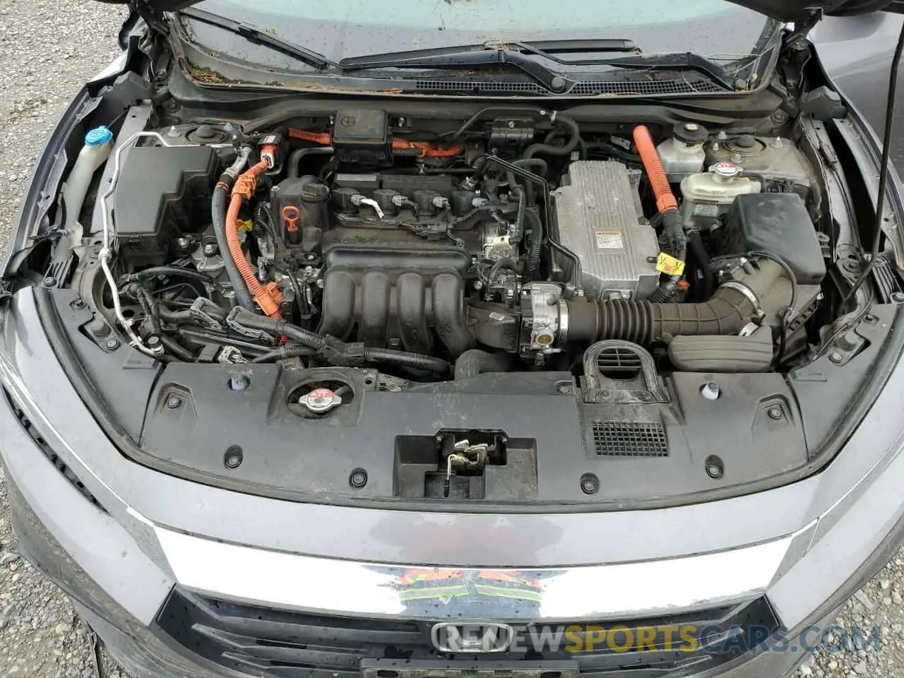 11 fotografías del automóvil dañado 19XZE4F98KE003082 HONDA INSIGHT 2019