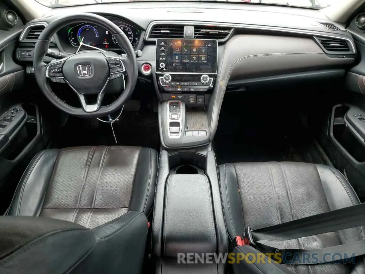 8 fotografías del automóvil dañado 19XZE4F98KE003082 HONDA INSIGHT 2019