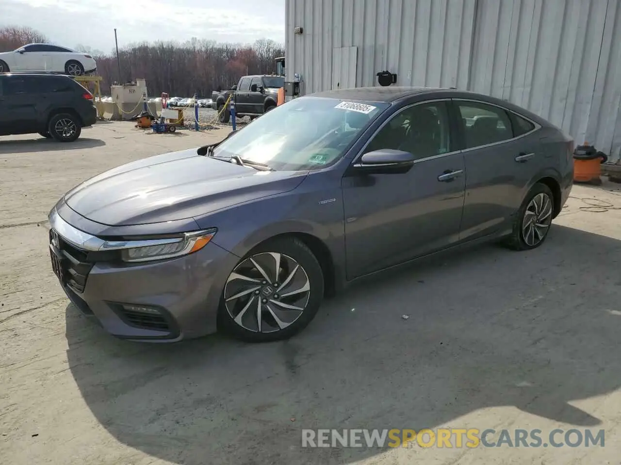 1 fotografías del automóvil dañado 19XZE4F9XKE011331 HONDA INSIGHT 2019