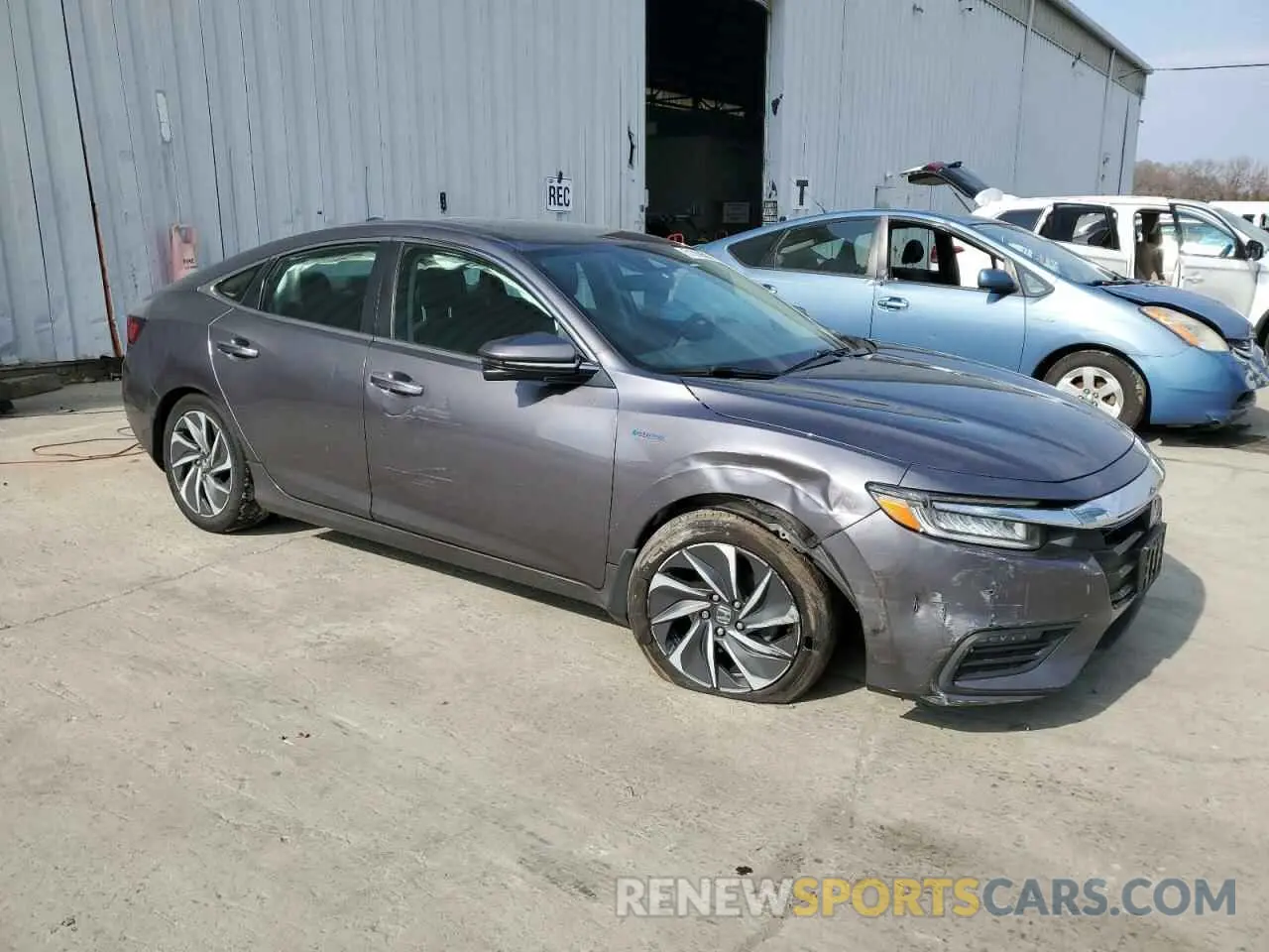 4 fotografías del automóvil dañado 19XZE4F9XKE011331 HONDA INSIGHT 2019