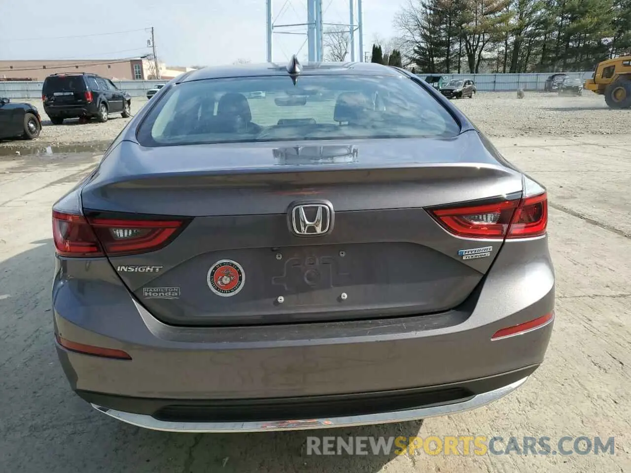 6 fotografías del automóvil dañado 19XZE4F9XKE011331 HONDA INSIGHT 2019