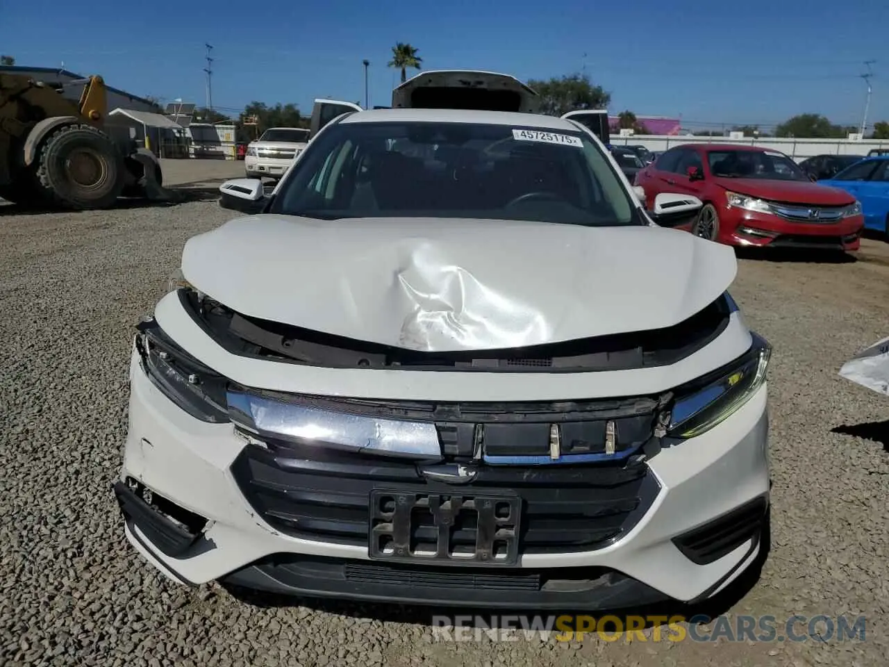 5 fotografías del automóvil dañado 19XZE4F50LE013278 HONDA INSIGHT 2020