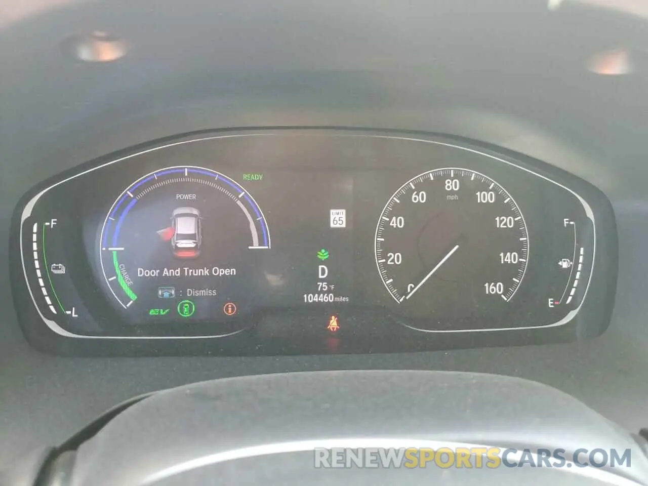 9 fotografías del automóvil dañado 19XZE4F50LE013278 HONDA INSIGHT 2020