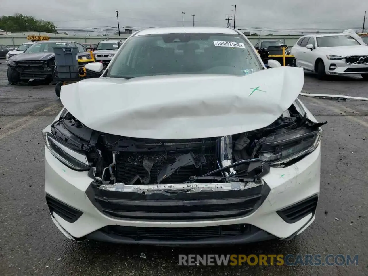 5 fotografías del automóvil dañado 19XZE4F53LE003859 HONDA INSIGHT 2020