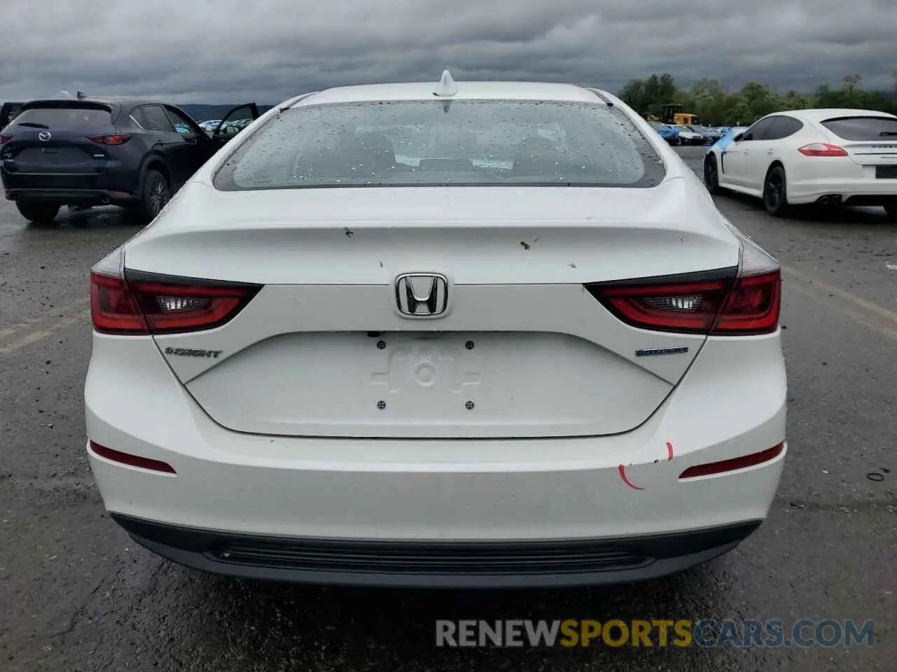 6 fotografías del automóvil dañado 19XZE4F53LE003859 HONDA INSIGHT 2020