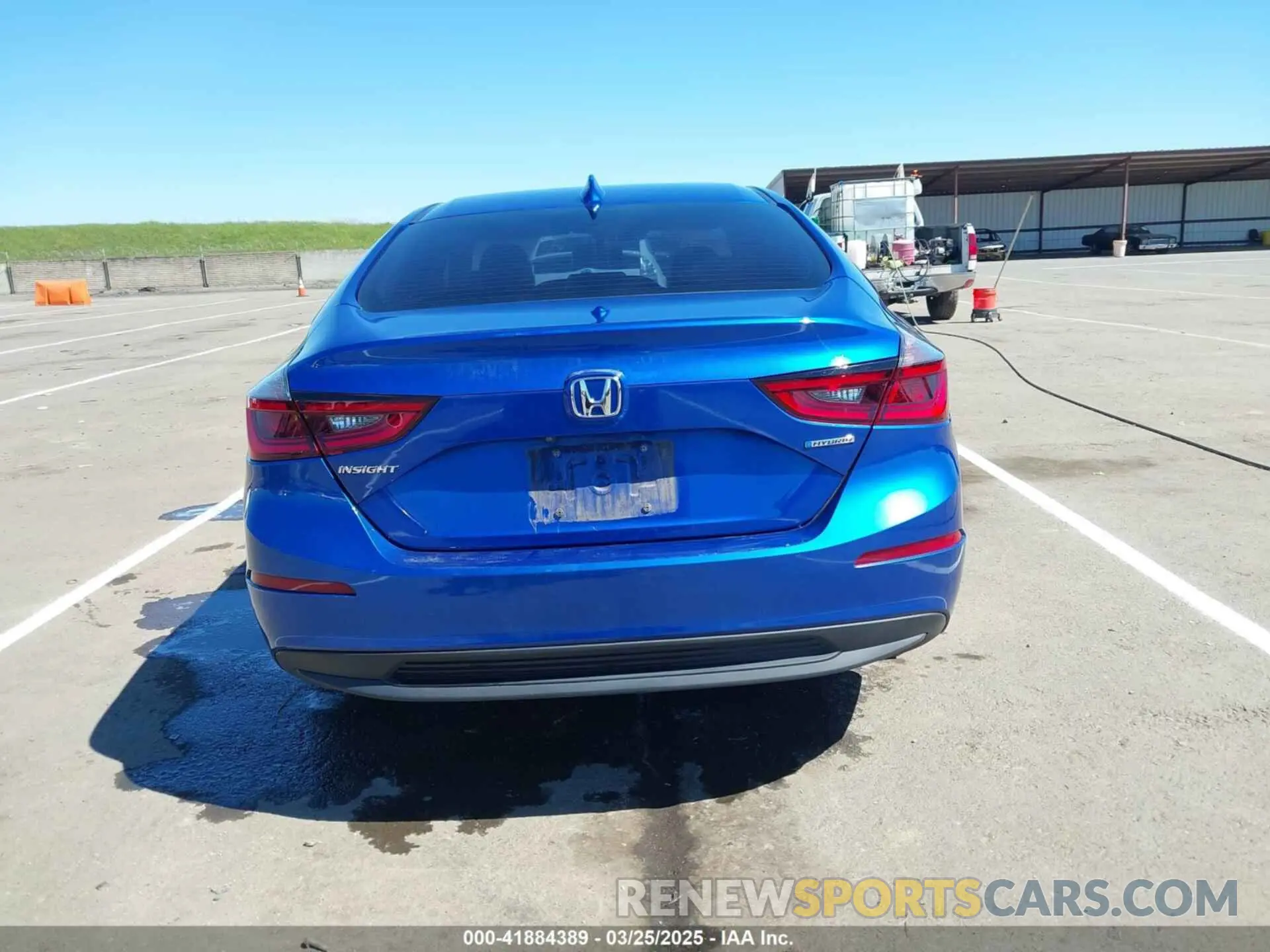 17 fotografías del automóvil dañado 19XZE4F55LE003877 HONDA INSIGHT 2020
