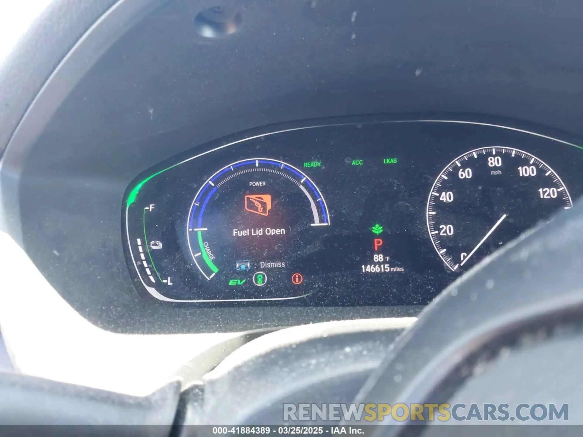 7 fotografías del automóvil dañado 19XZE4F55LE003877 HONDA INSIGHT 2020