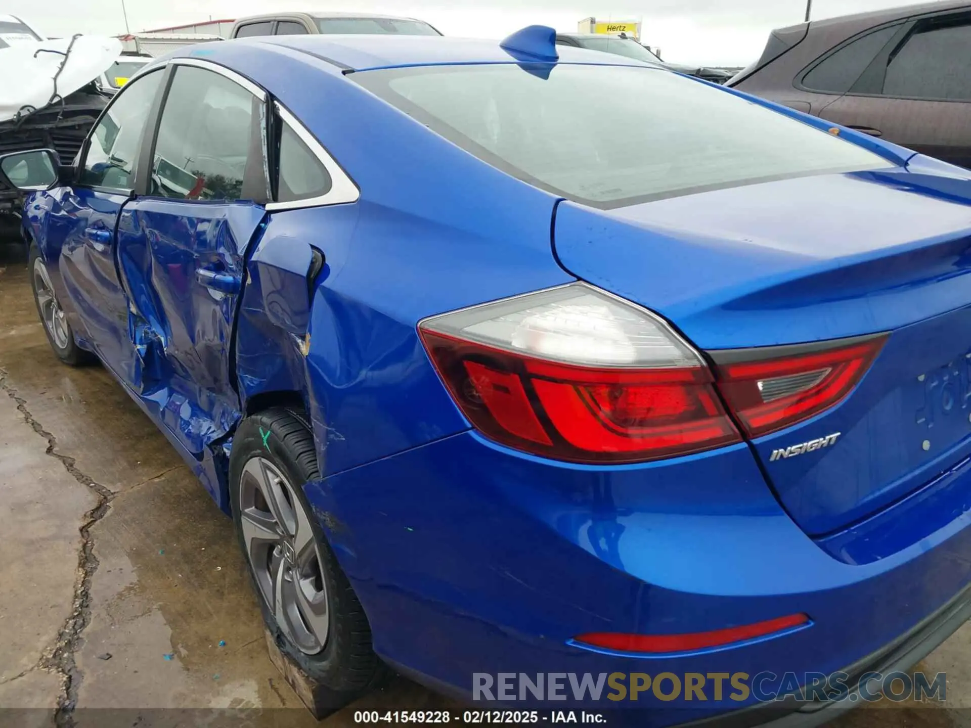 18 fotografías del automóvil dañado 19XZE4F55LE009856 HONDA INSIGHT 2020