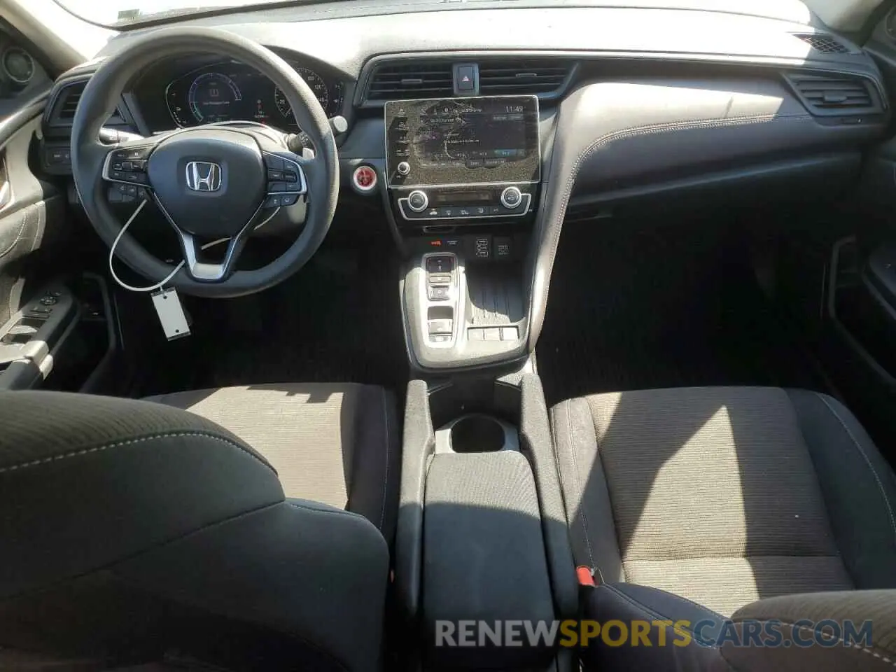 8 fotografías del automóvil dañado 19XZE4F55LE010909 HONDA INSIGHT 2020