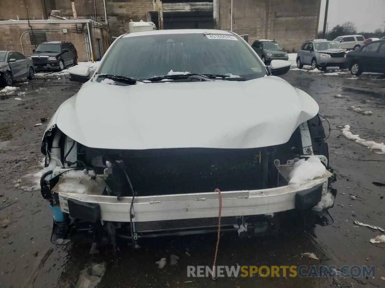 5 fotografías del automóvil dañado 19XZE4F55LE012417 HONDA INSIGHT 2020
