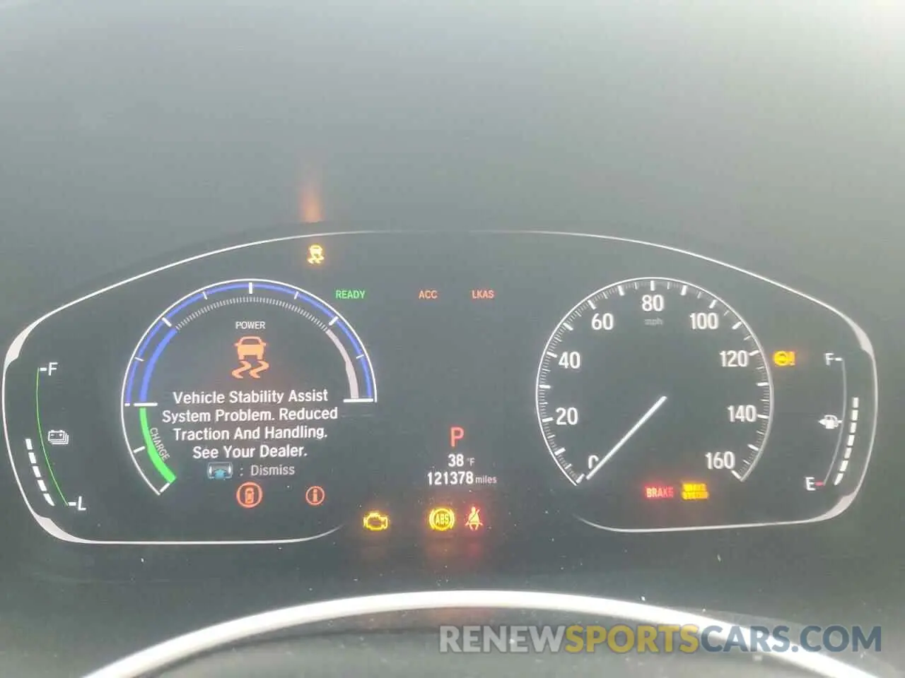 9 fotografías del automóvil dañado 19XZE4F55LE012417 HONDA INSIGHT 2020