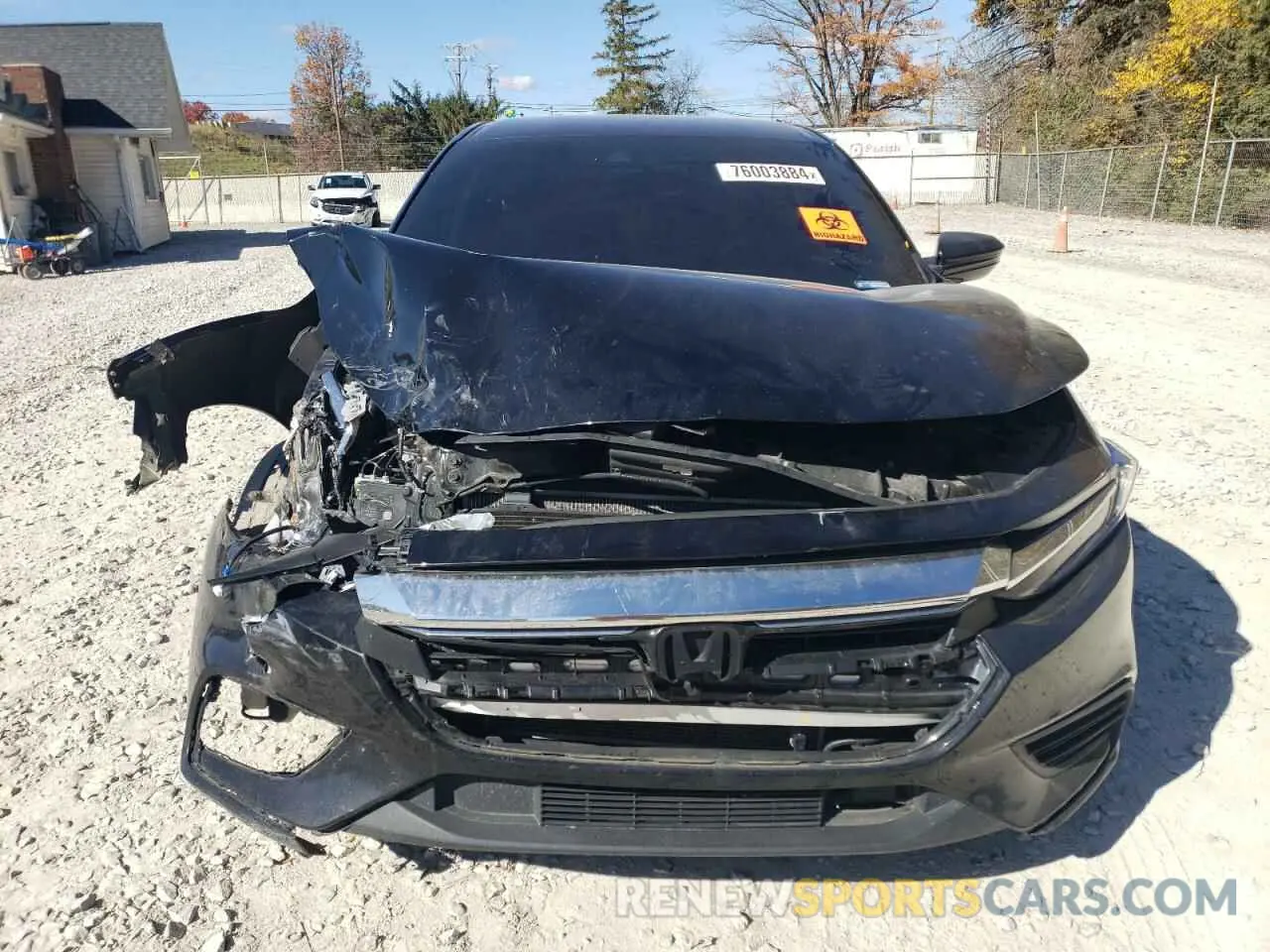 5 fotografías del automóvil dañado 19XZE4F56LE011809 HONDA INSIGHT 2020