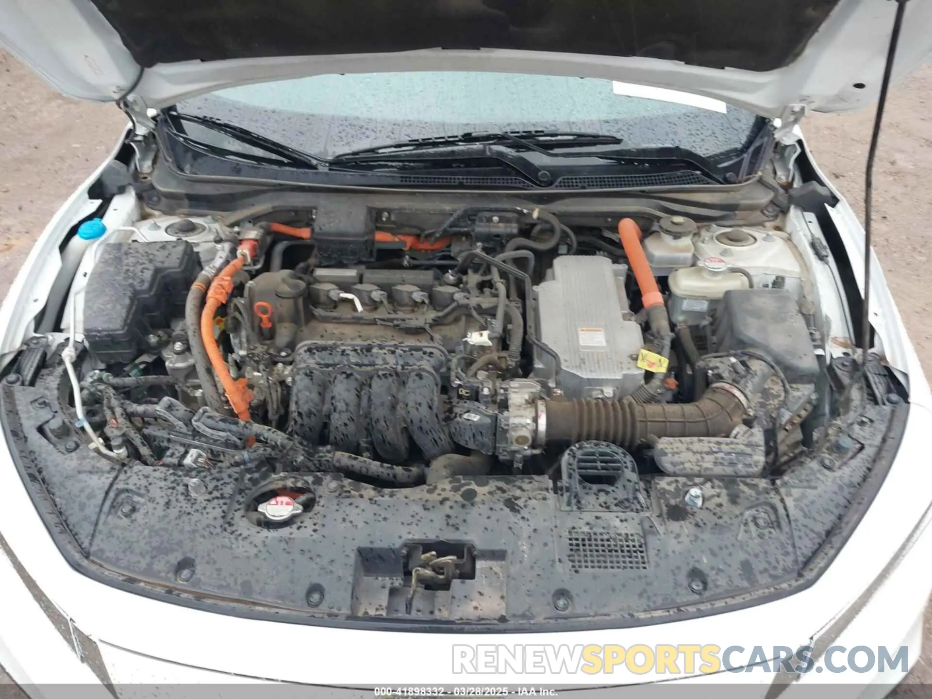 10 fotografías del automóvil dañado 19XZE4F57LE005906 HONDA INSIGHT 2020