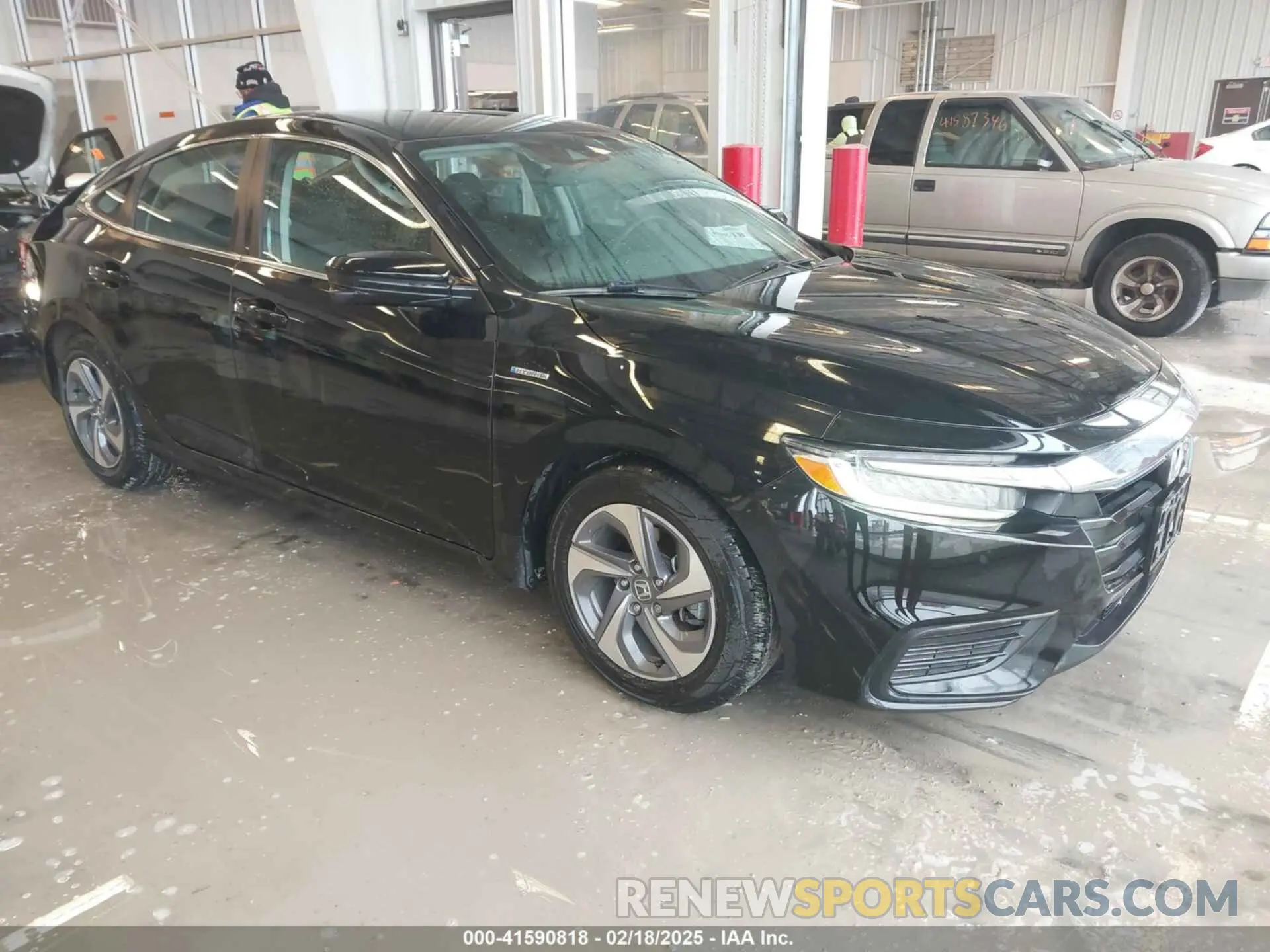 1 fotografías del automóvil dañado 19XZE4F58LE008670 HONDA INSIGHT 2020