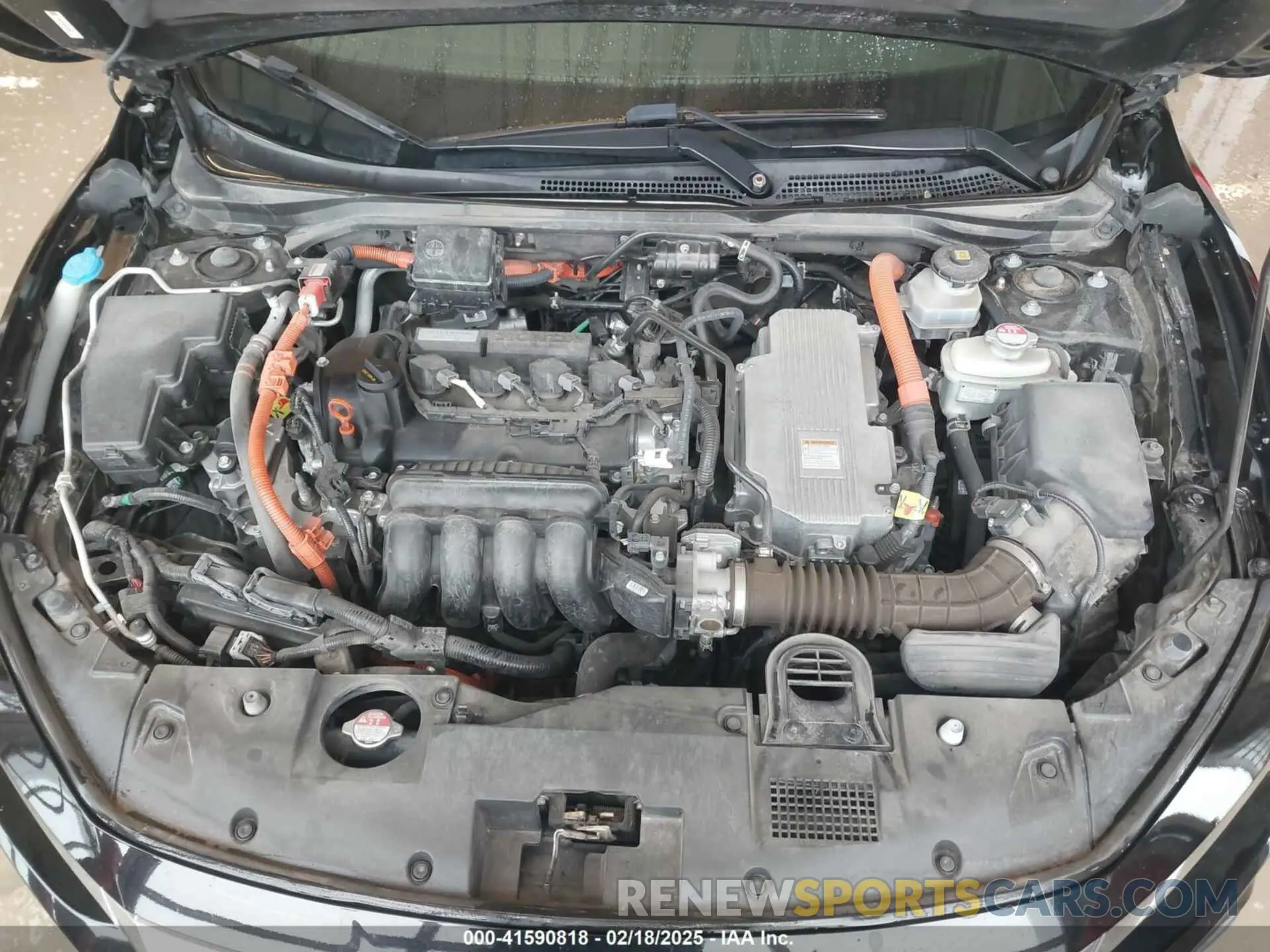 10 fotografías del automóvil dañado 19XZE4F58LE008670 HONDA INSIGHT 2020