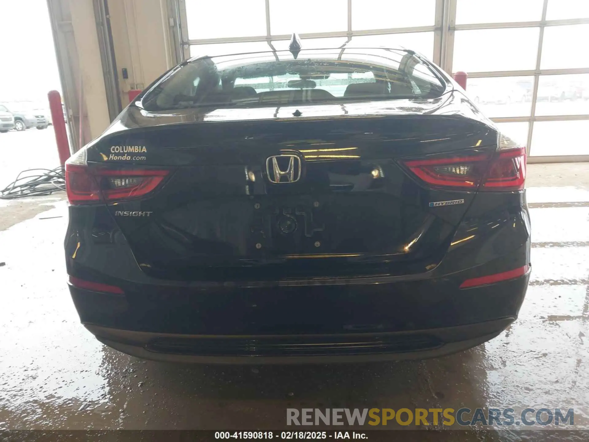 16 fotografías del automóvil dañado 19XZE4F58LE008670 HONDA INSIGHT 2020