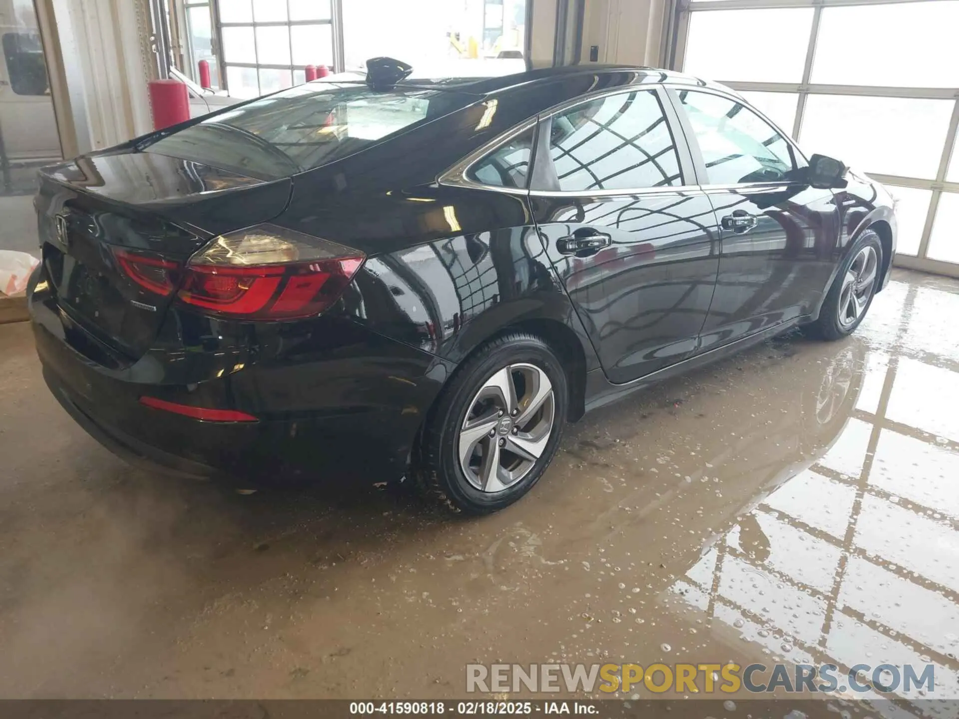 4 fotografías del automóvil dañado 19XZE4F58LE008670 HONDA INSIGHT 2020
