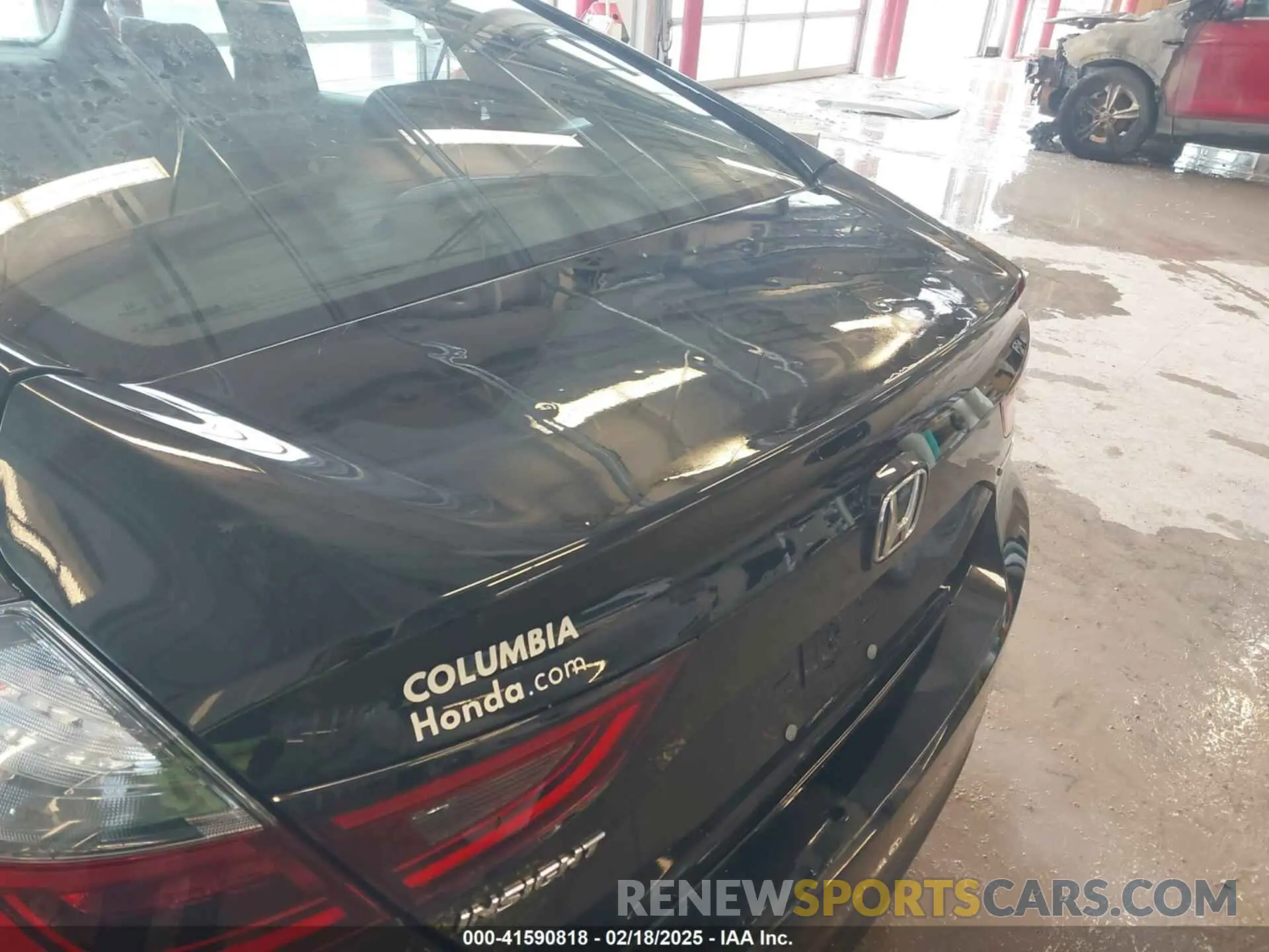 6 fotografías del automóvil dañado 19XZE4F58LE008670 HONDA INSIGHT 2020