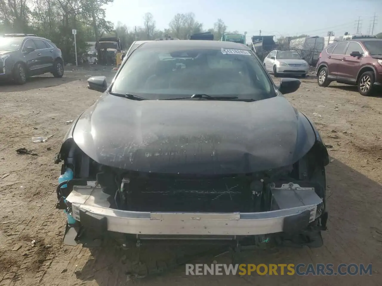 5 fotografías del automóvil dañado 19XZE4F58LE011830 HONDA INSIGHT 2020