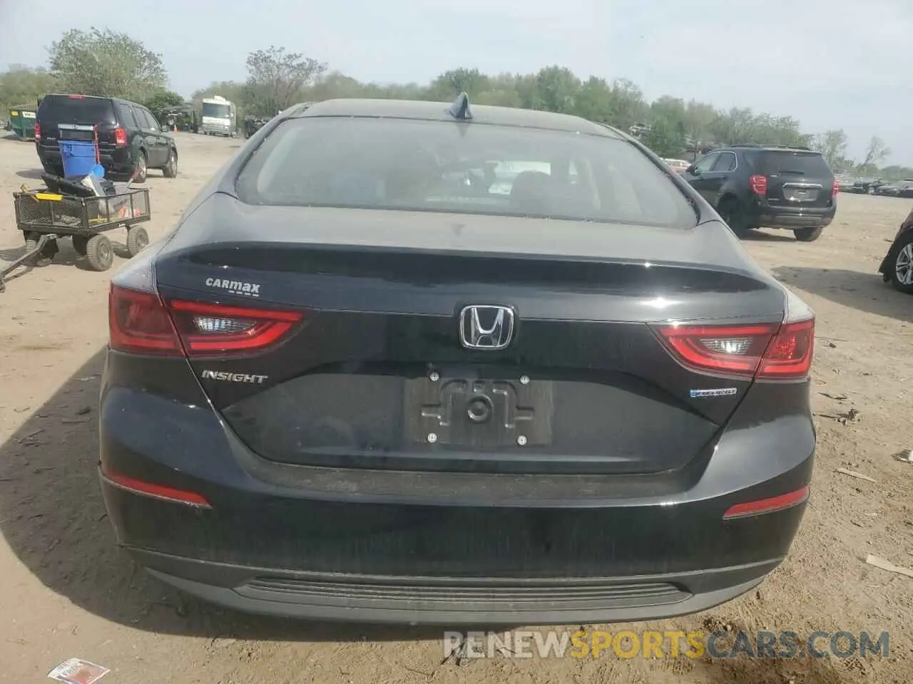6 fotografías del automóvil dañado 19XZE4F58LE011830 HONDA INSIGHT 2020