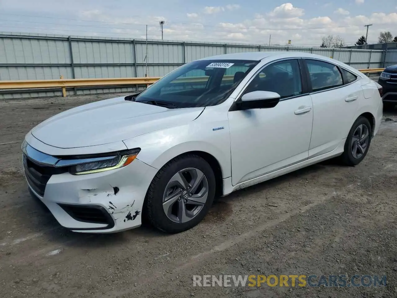 1 fotografías del automóvil dañado 19XZE4F59LE003946 HONDA INSIGHT 2020