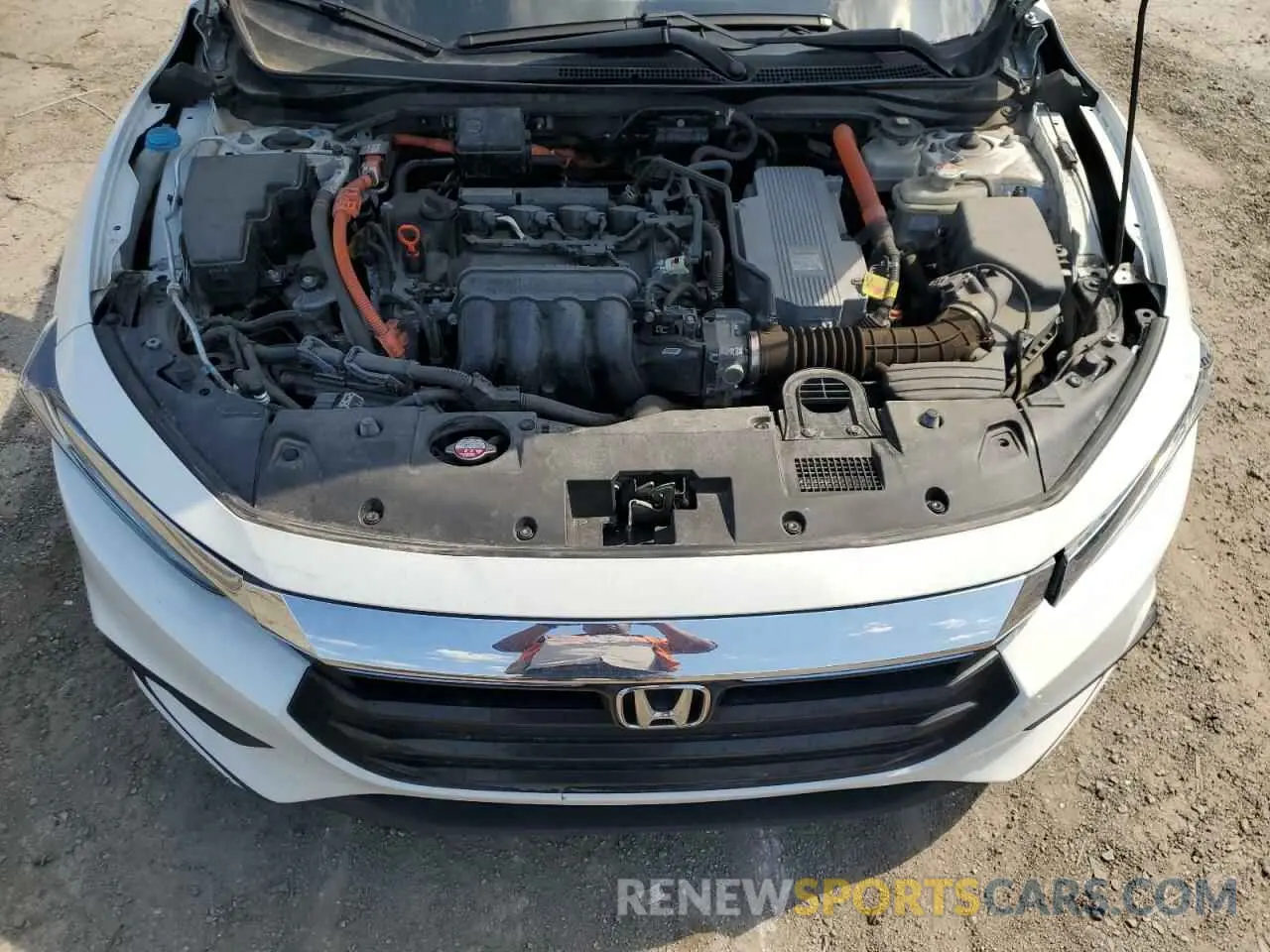 11 fotografías del automóvil dañado 19XZE4F59LE003946 HONDA INSIGHT 2020