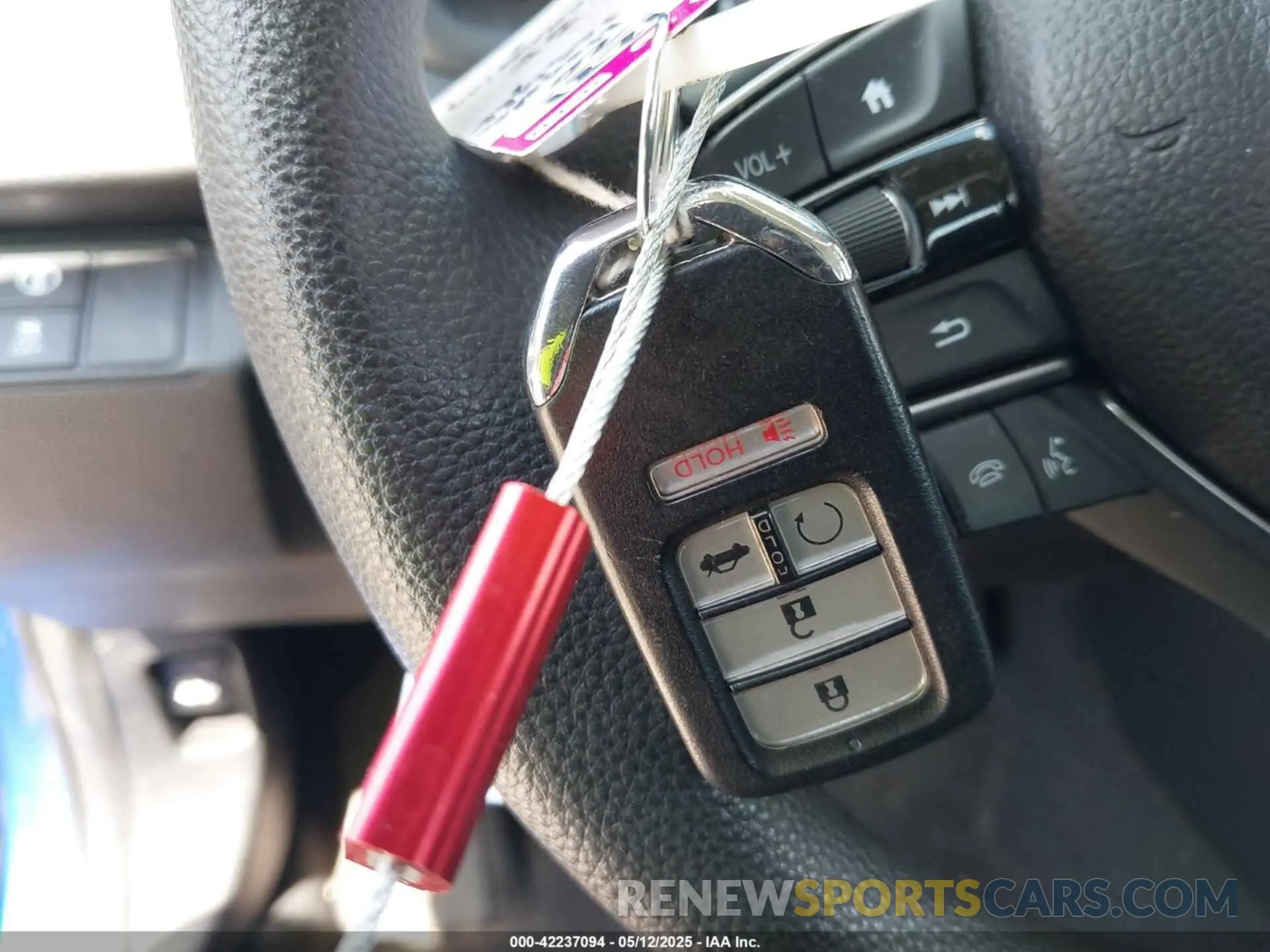 11 fotografías del automóvil dañado 19XZE4F5XLE007617 HONDA INSIGHT 2020