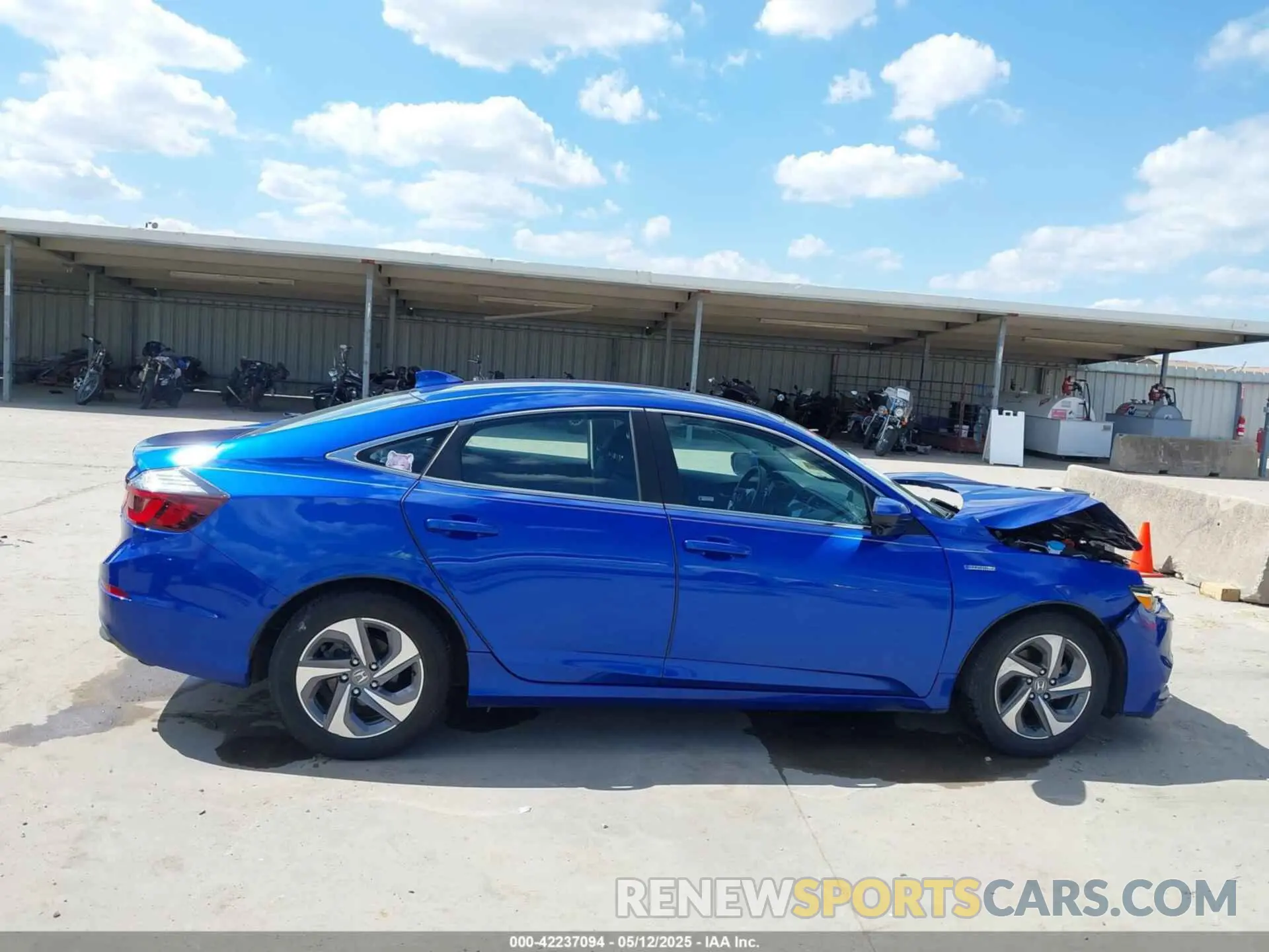 14 fotografías del automóvil dañado 19XZE4F5XLE007617 HONDA INSIGHT 2020