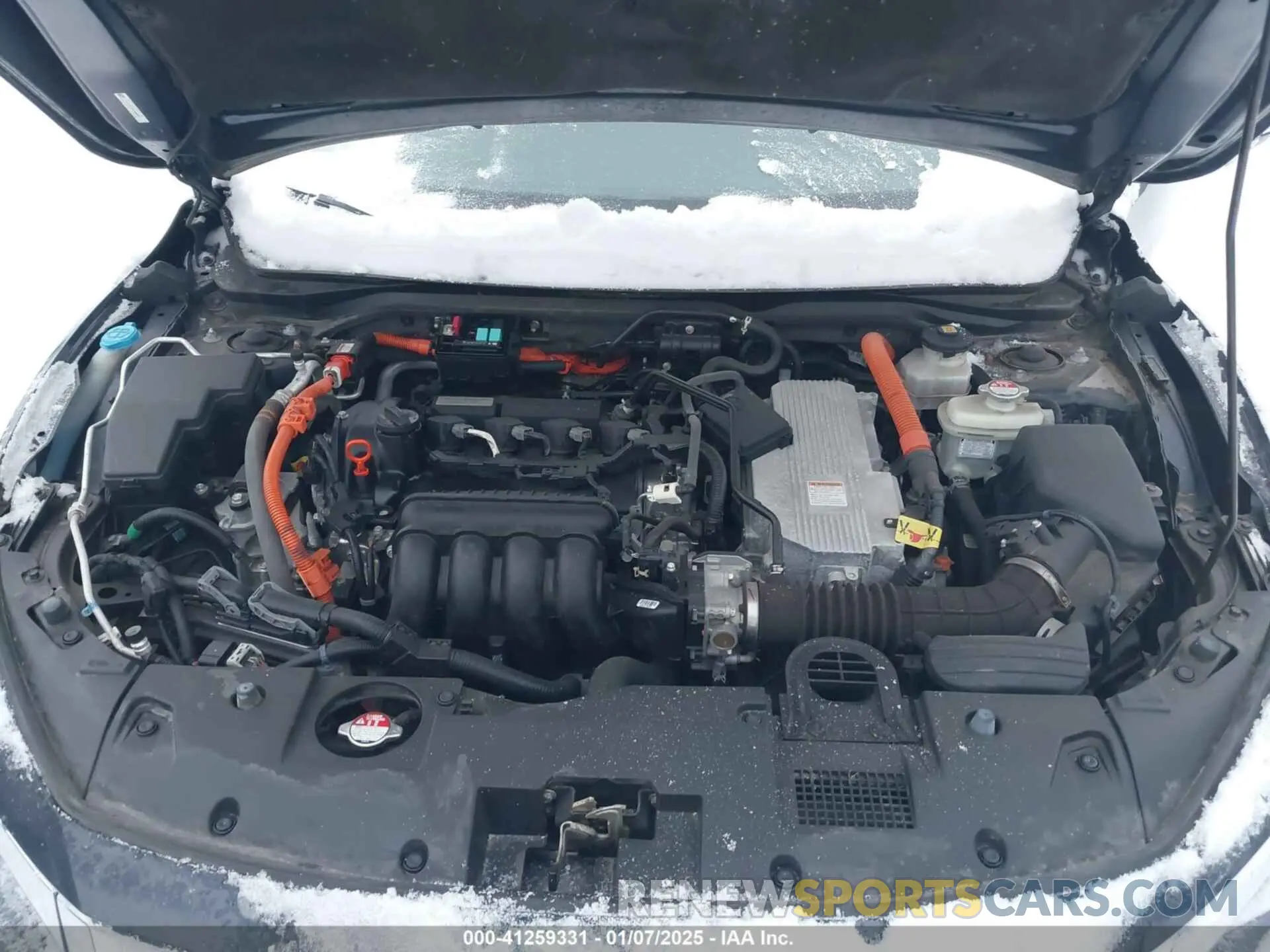 10 fotografías del automóvil dañado 19XZE4F5XLE008024 HONDA INSIGHT 2020