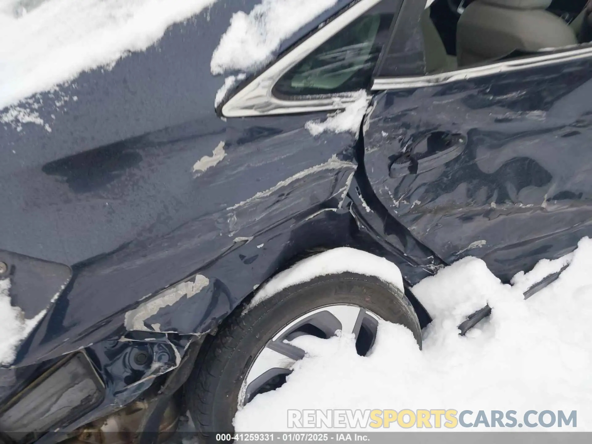 6 fotografías del automóvil dañado 19XZE4F5XLE008024 HONDA INSIGHT 2020
