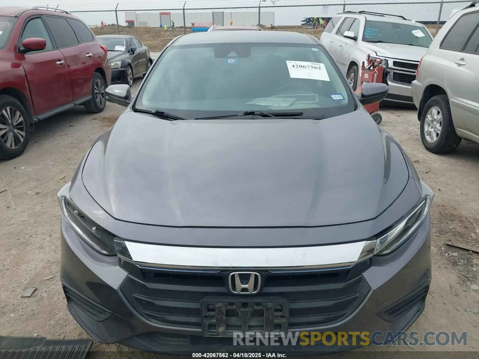 12 fotografías del automóvil dañado 19XZE4F5XLE014194 HONDA INSIGHT 2020