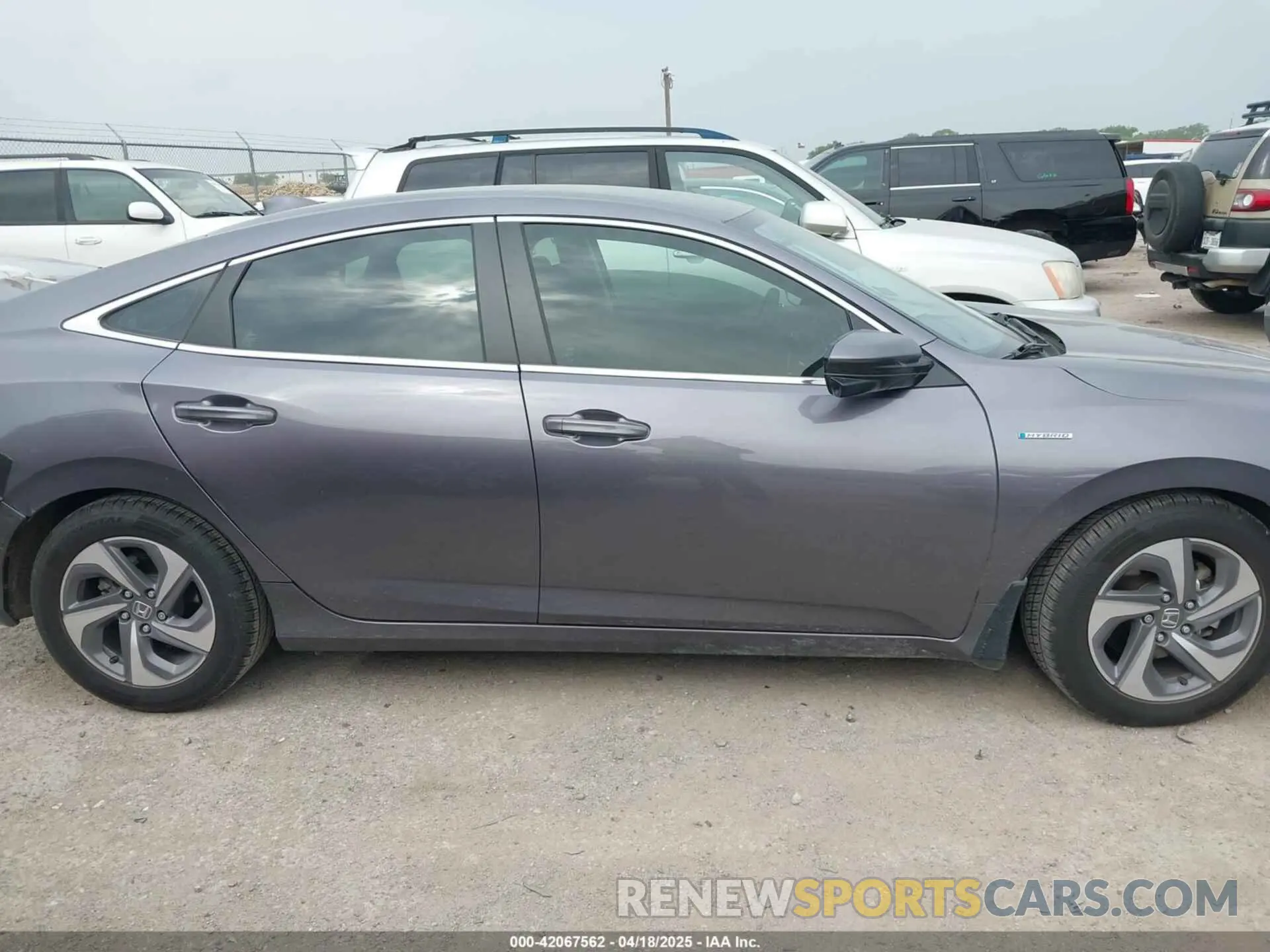 13 fotografías del automóvil dañado 19XZE4F5XLE014194 HONDA INSIGHT 2020