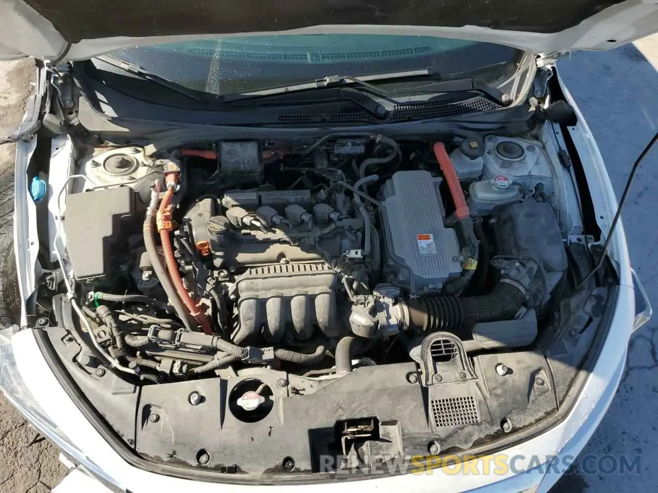 11 fotografías del automóvil dañado 19XZE4F77LE400170 HONDA INSIGHT 2020