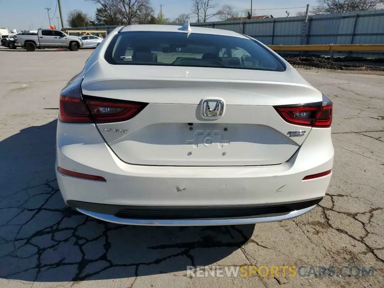 6 fotografías del automóvil dañado 19XZE4F77LE400170 HONDA INSIGHT 2020