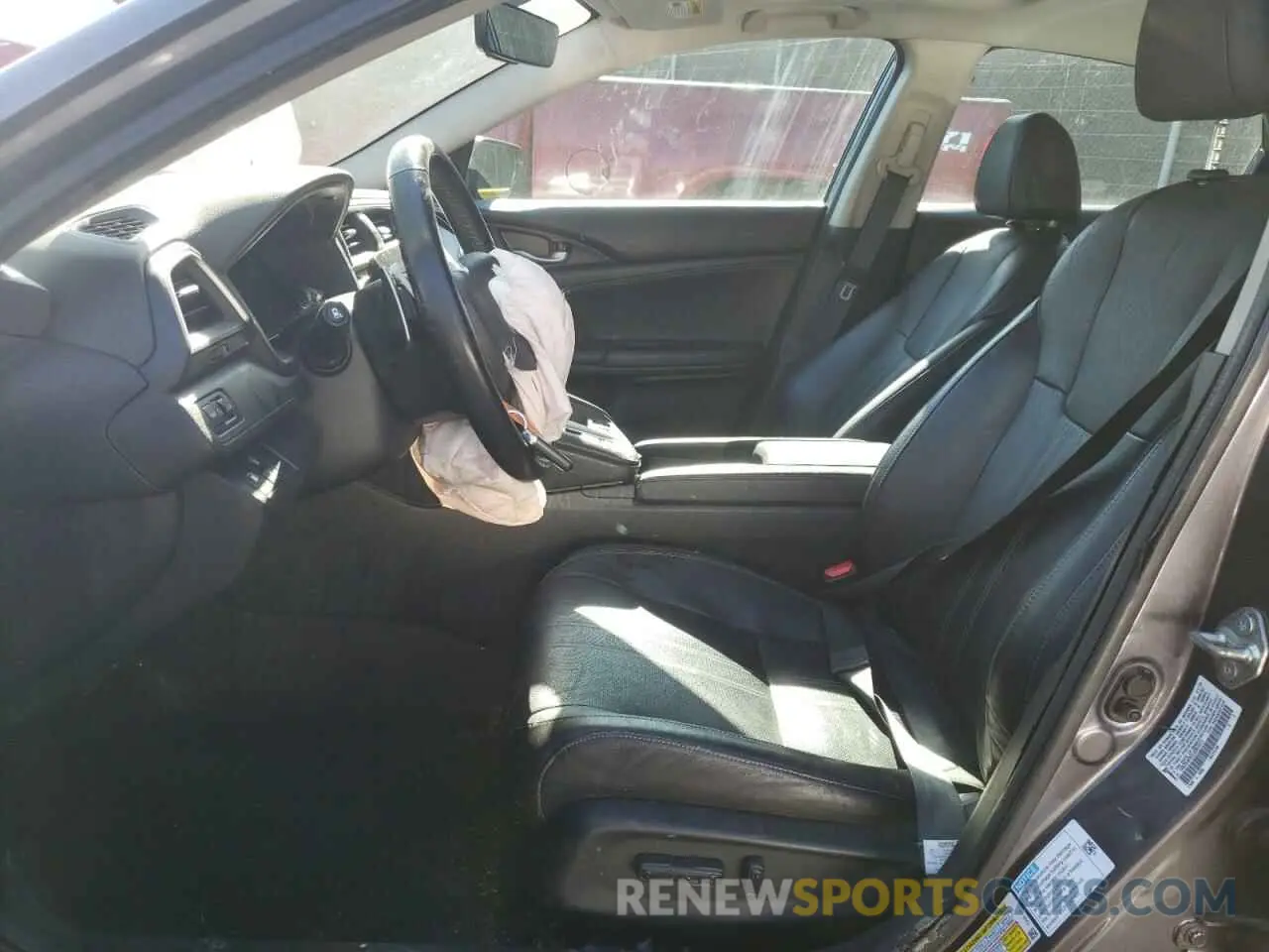 7 fotografías del automóvil dañado 19XZE4F91LE007511 HONDA INSIGHT 2020