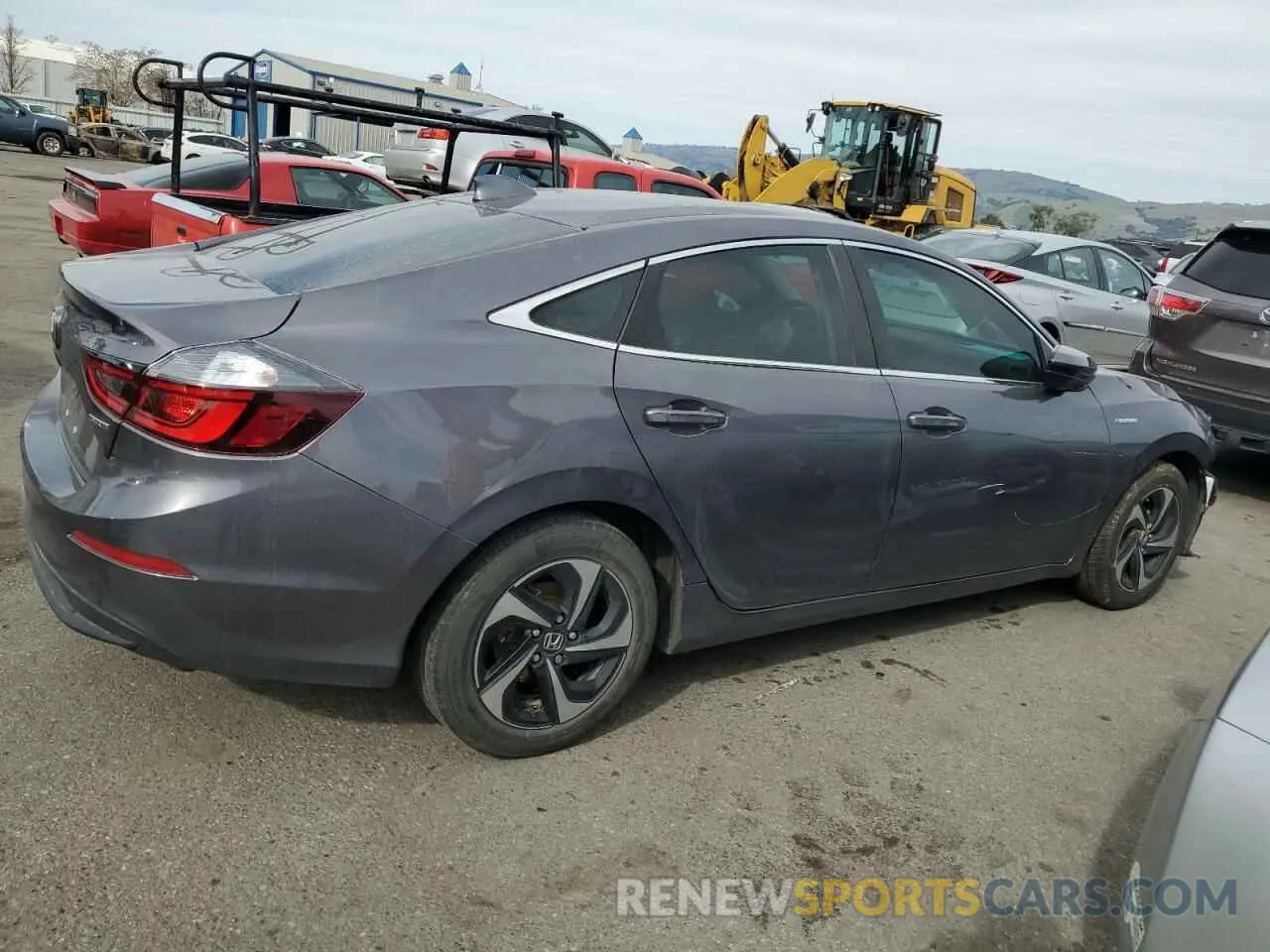 3 fotografías del automóvil dañado 19XZE4F50ME000452 HONDA INSIGHT 2021