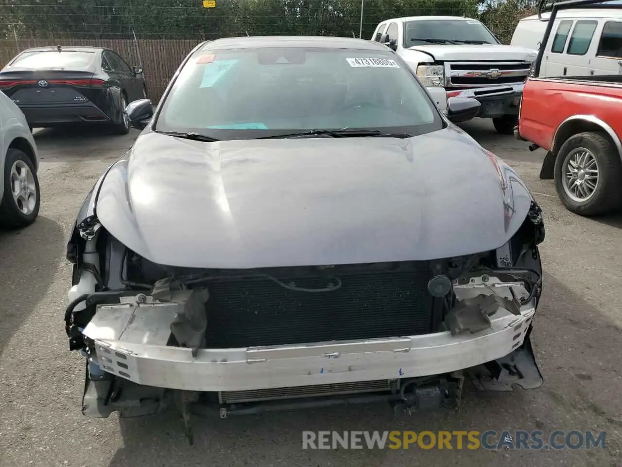 5 fotografías del automóvil dañado 19XZE4F50ME000452 HONDA INSIGHT 2021