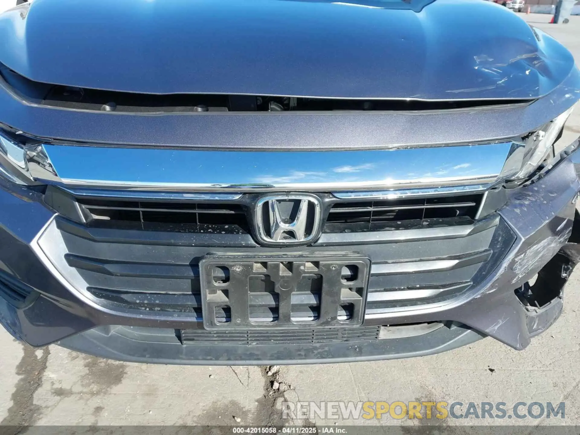 6 fotografías del automóvil dañado 19XZE4F50ME011287 HONDA INSIGHT 2021